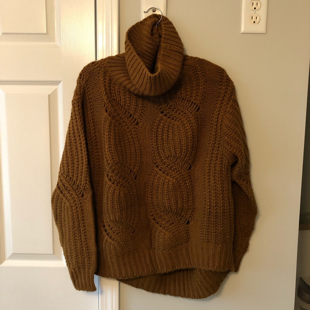 Allison Joy cable knit sweater